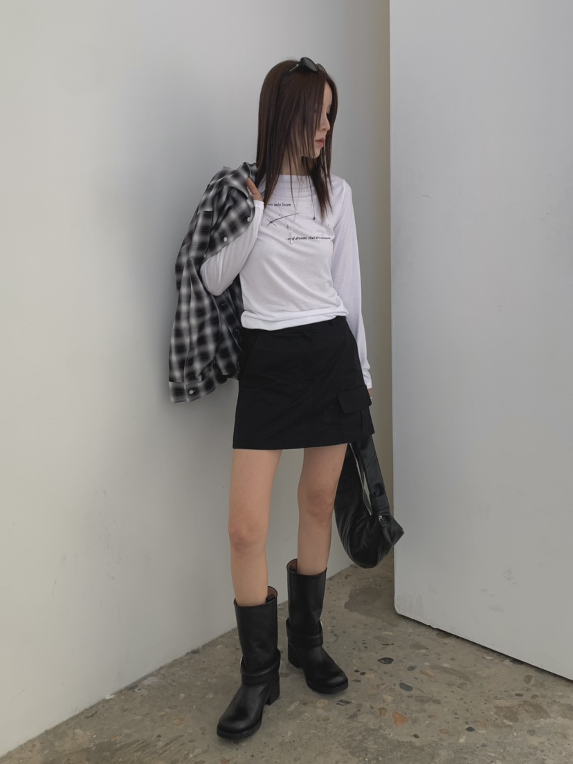 MONDAYMORING韓國直郵女士新品休閑職業真品人氣推薦長袖T恤MONDAYMORING長袖T恤