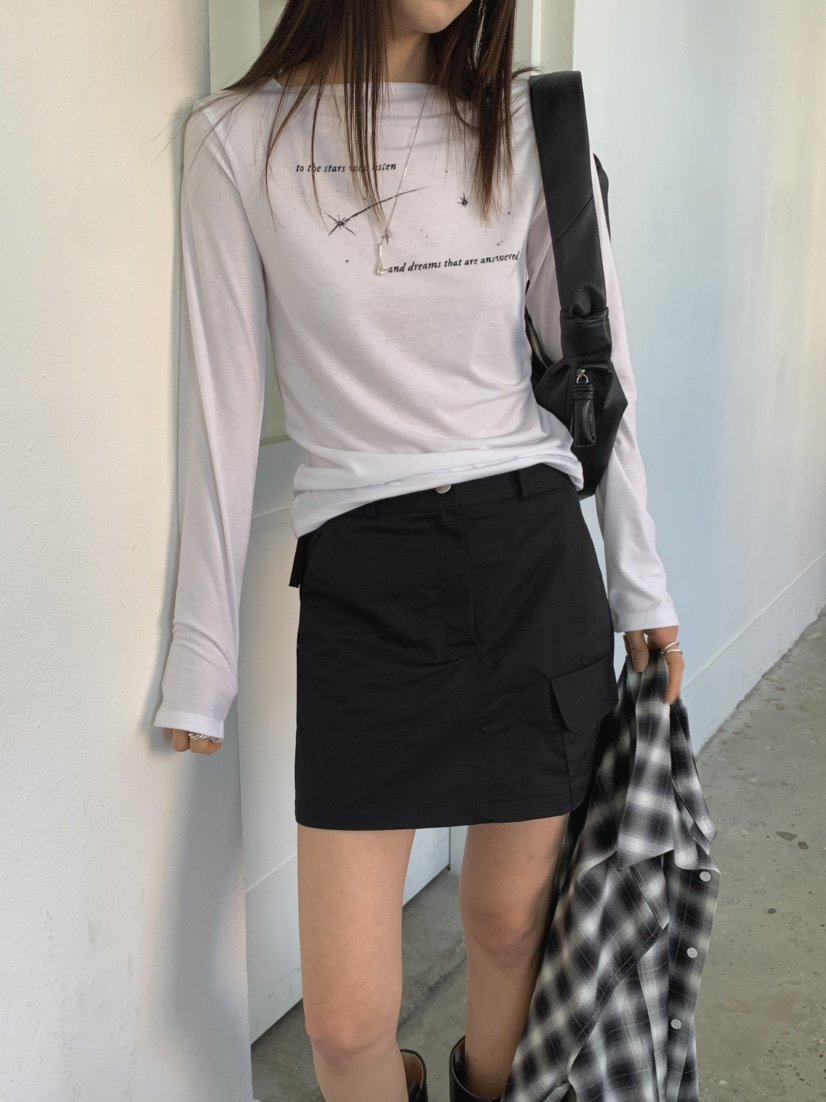 MONDAYMORING韓國直郵女士新品休閑職業真品人氣推薦長袖T恤MONDAYMORING長袖T恤