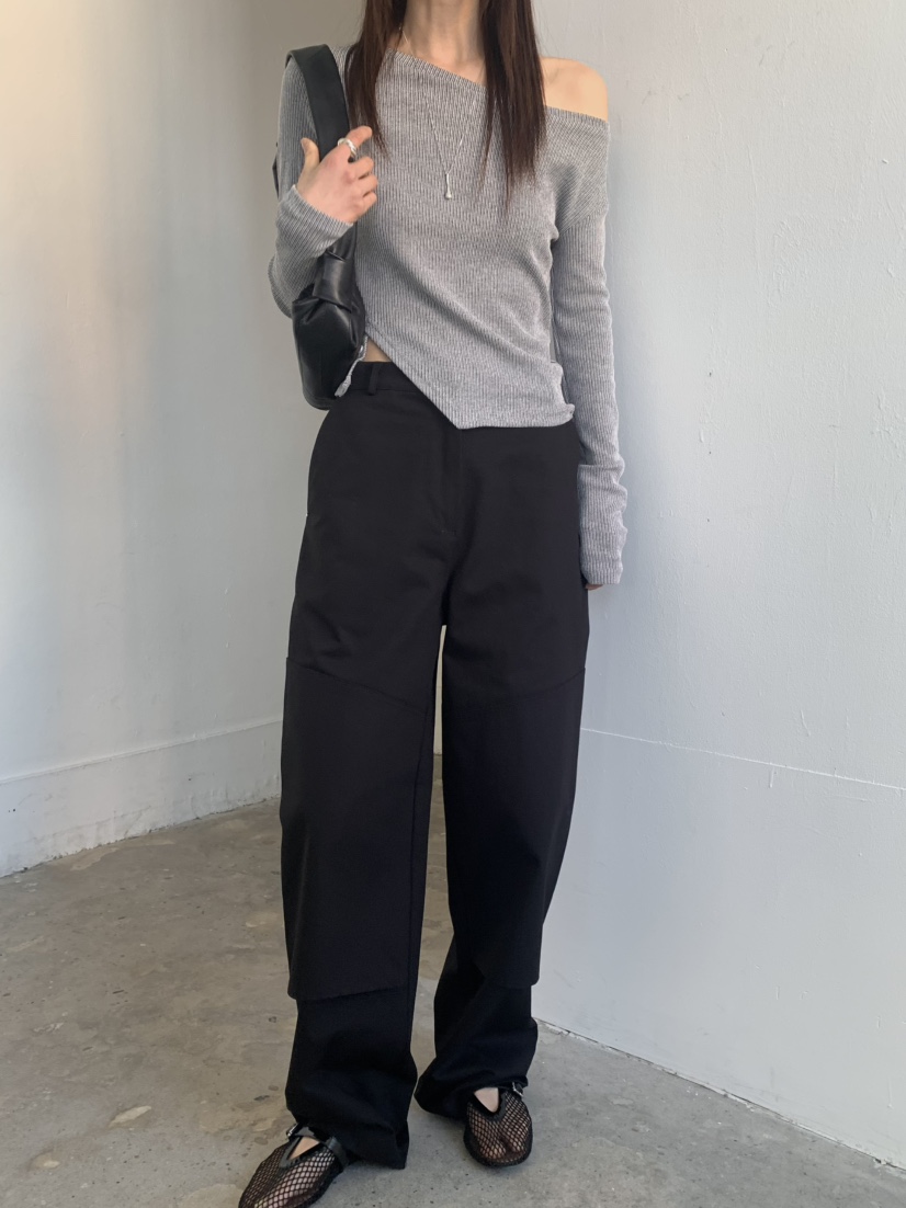 MONDAYMORING韓國直郵女裝新款時尚熱賣休閑推薦25春夏休閑褲MONDAYMORING休閑褲