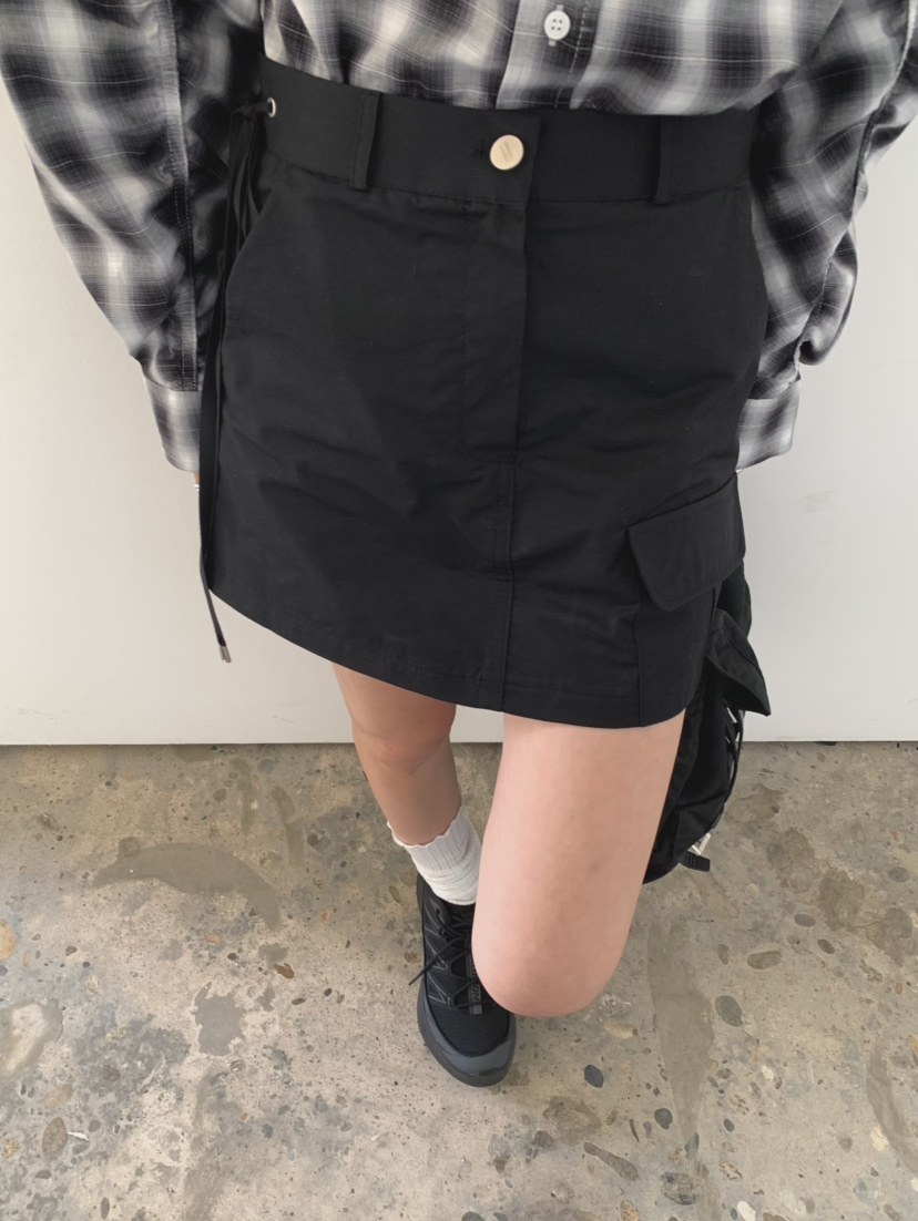 MONDAYMORING東大門直郵女士新品休閑25春夏人氣推薦時尚短裙MONDAYMORING短裙