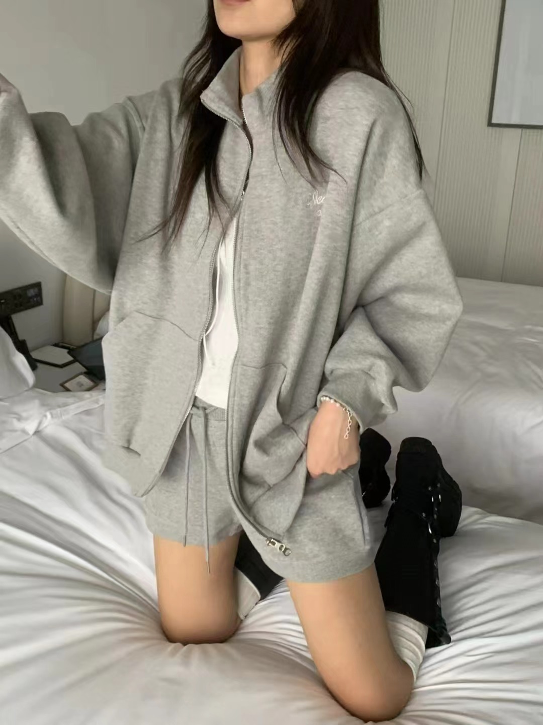 ONDA東大門實拍女士新品熱賣人氣休閑時尚推薦職業25春夏套裝ONDA套裝