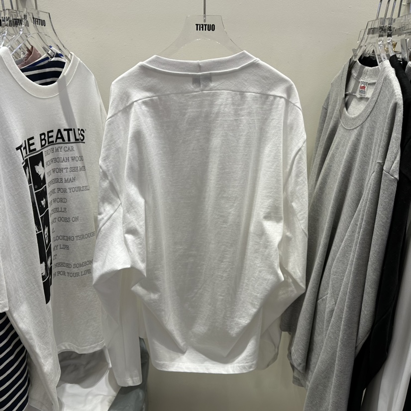 OUTFIT東大門代購女裝新款人氣職業25春夏熱賣真品推薦長袖T恤OUTFIT長袖T恤