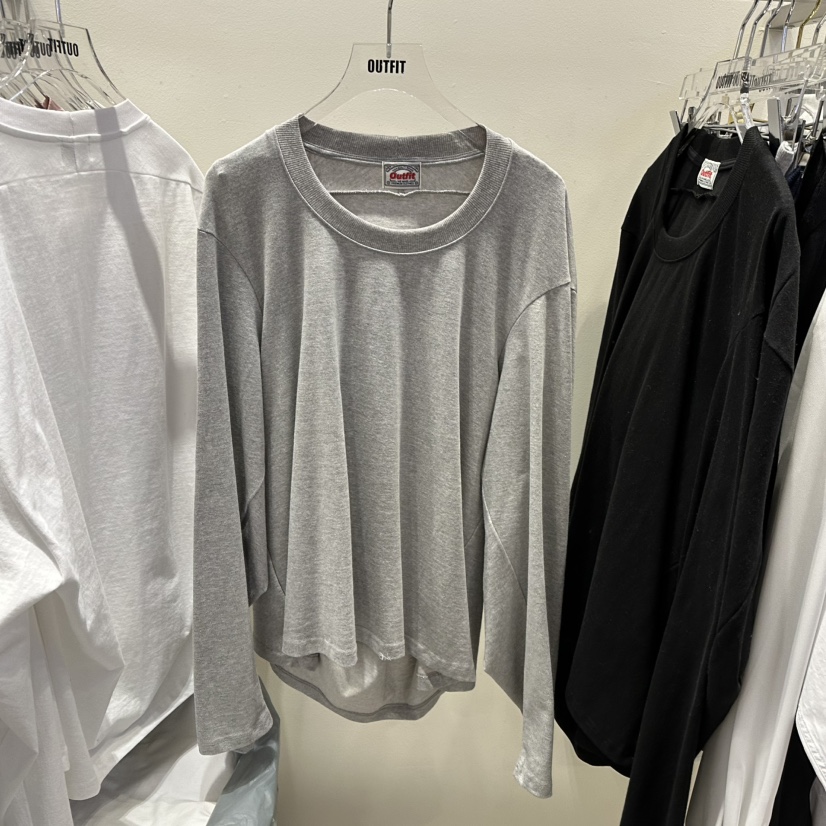 OUTFIT東大門代購女裝新款人氣職業25春夏熱賣真品推薦長袖T恤OUTFIT長袖T恤圖色2