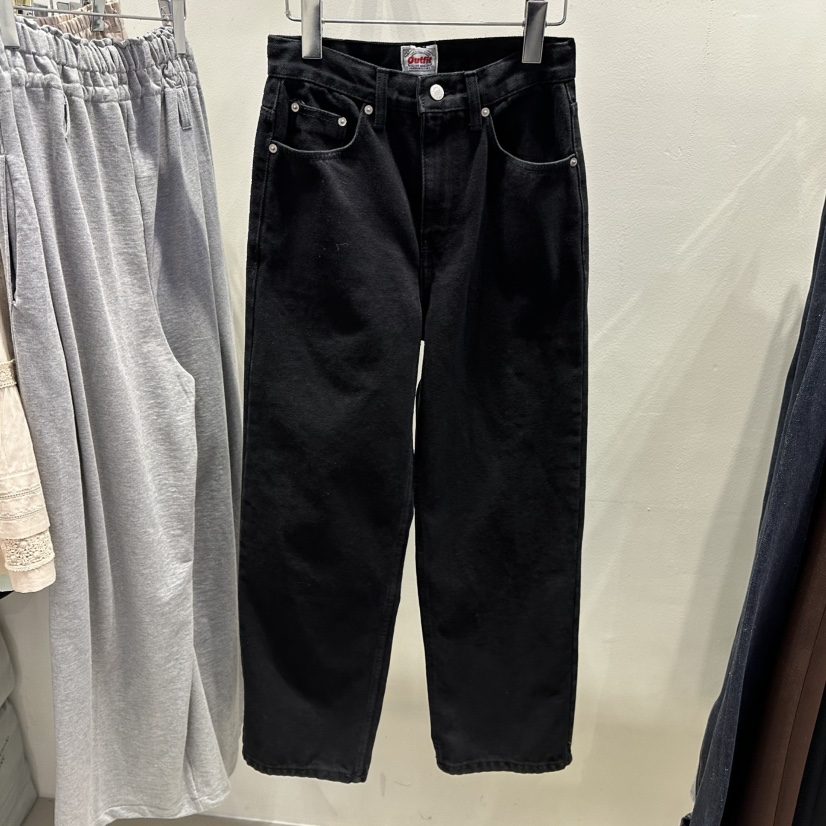OUTFIT韓國代購女裝新品時尚職業休閑真品人氣推薦熱賣牛仔褲OUTFIT牛仔褲