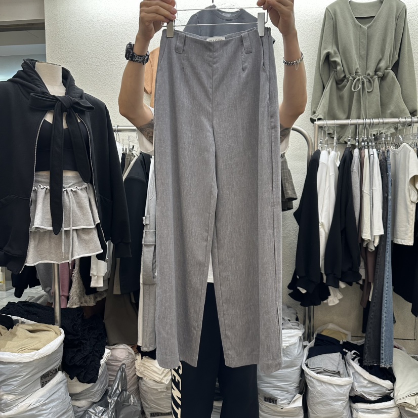 MAGOT韓國代購女士新品熱賣推薦時尚真品25春夏職業人氣休閑褲IIIΛGOT/MAGOT休閑褲圖色2