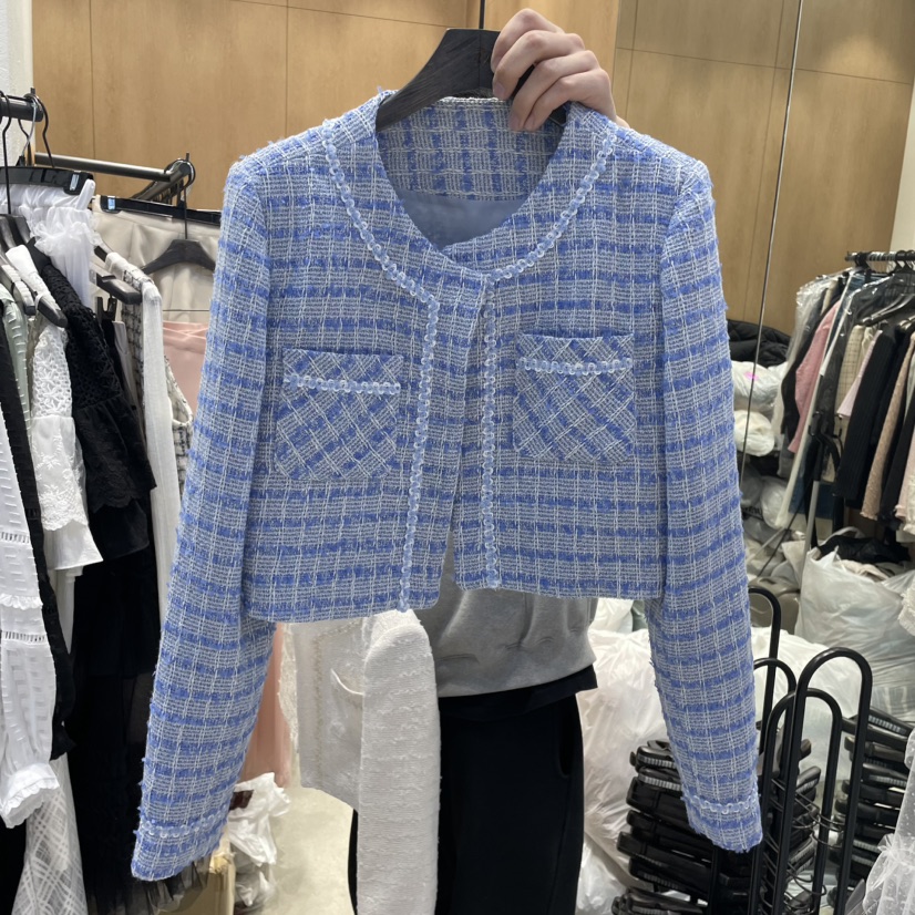 TRIPLE SEVEN東大門實拍女士新款推薦25春夏人氣熱賣真品夾克TRIPLE SEVEN夾克圖色2
