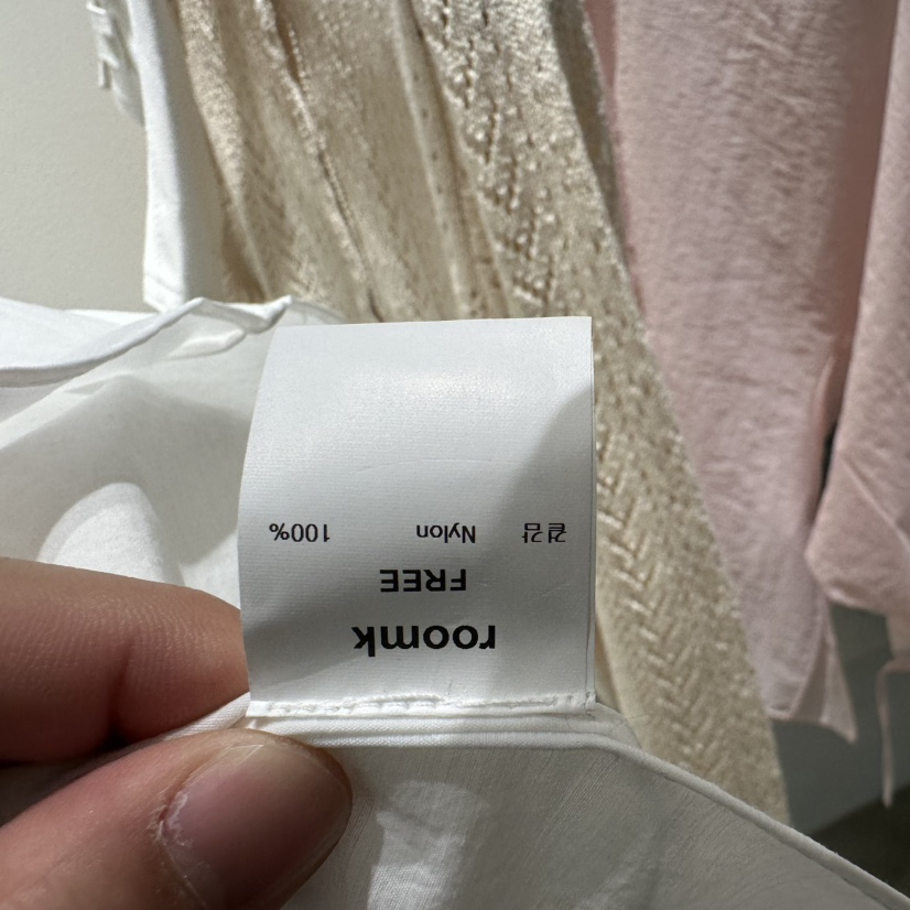 ROOM K-P韓國代購女裝新品真品職業休閑推薦25春夏襯衫蕾絲衫ROOM K襯衫/蕾絲衫