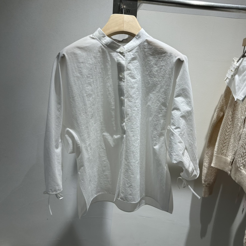 ROOM K-P韓國代購女裝新品真品職業休閑推薦25春夏襯衫蕾絲衫ROOM K襯衫/蕾絲衫