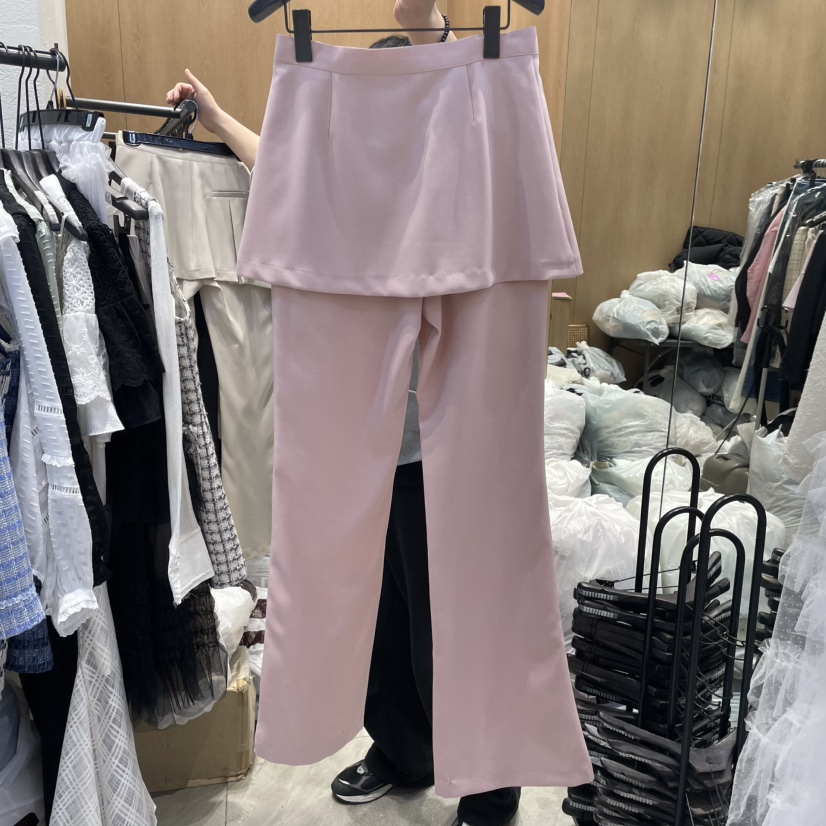 TRIPLE SEVEN東大門代購女士新款職業熱賣25春夏休閑休閑褲TRIPLE SEVEN休閑褲