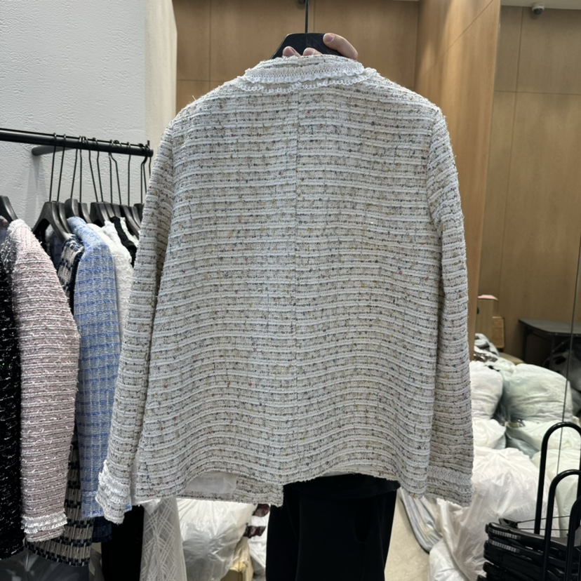 TRIPLE SEVEN東大門實拍女士新品職業推薦25春夏時尚休閑夾克TRIPLE SEVEN夾克