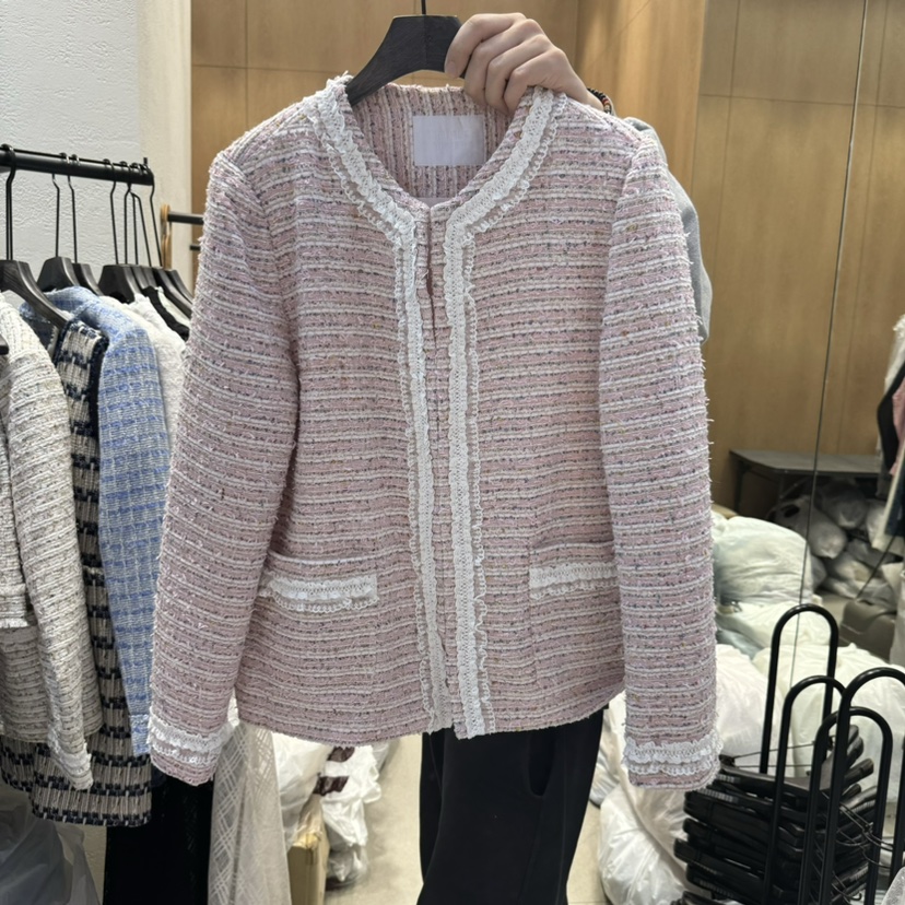 TRIPLE SEVEN東大門實拍女士新品職業推薦25春夏時尚休閑夾克TRIPLE SEVEN夾克圖色2