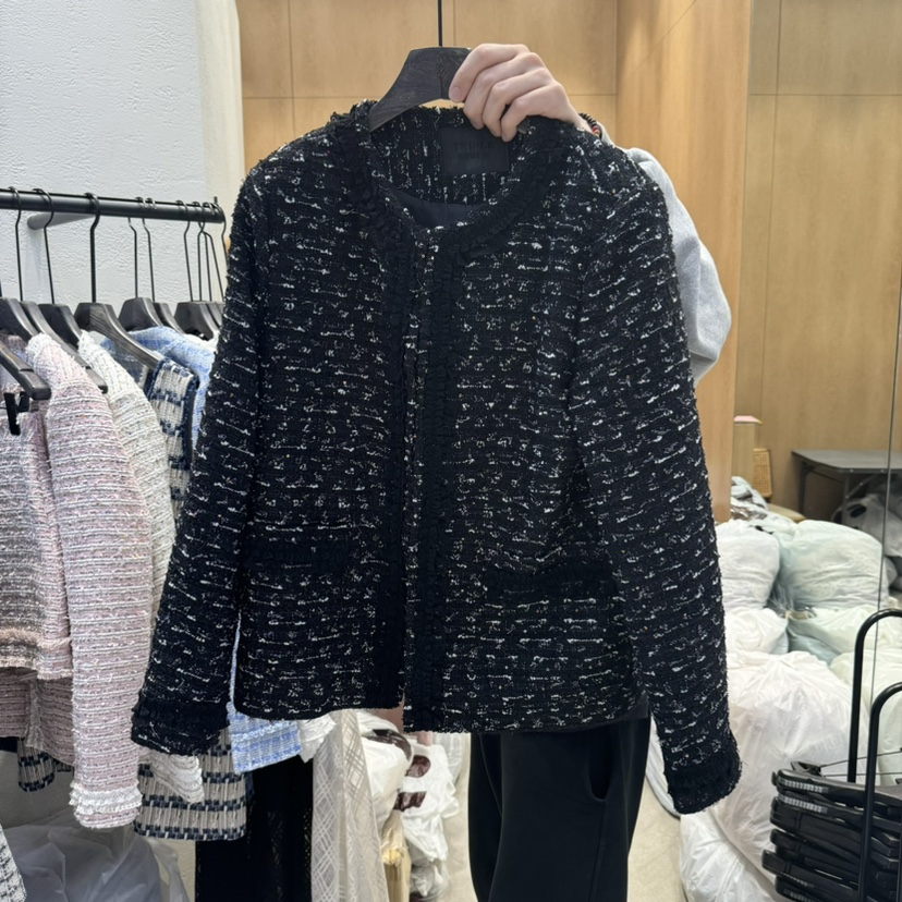 TRIPLE SEVEN東大門實拍女士新品職業推薦25春夏時尚休閑夾克TRIPLE SEVEN夾克圖色3