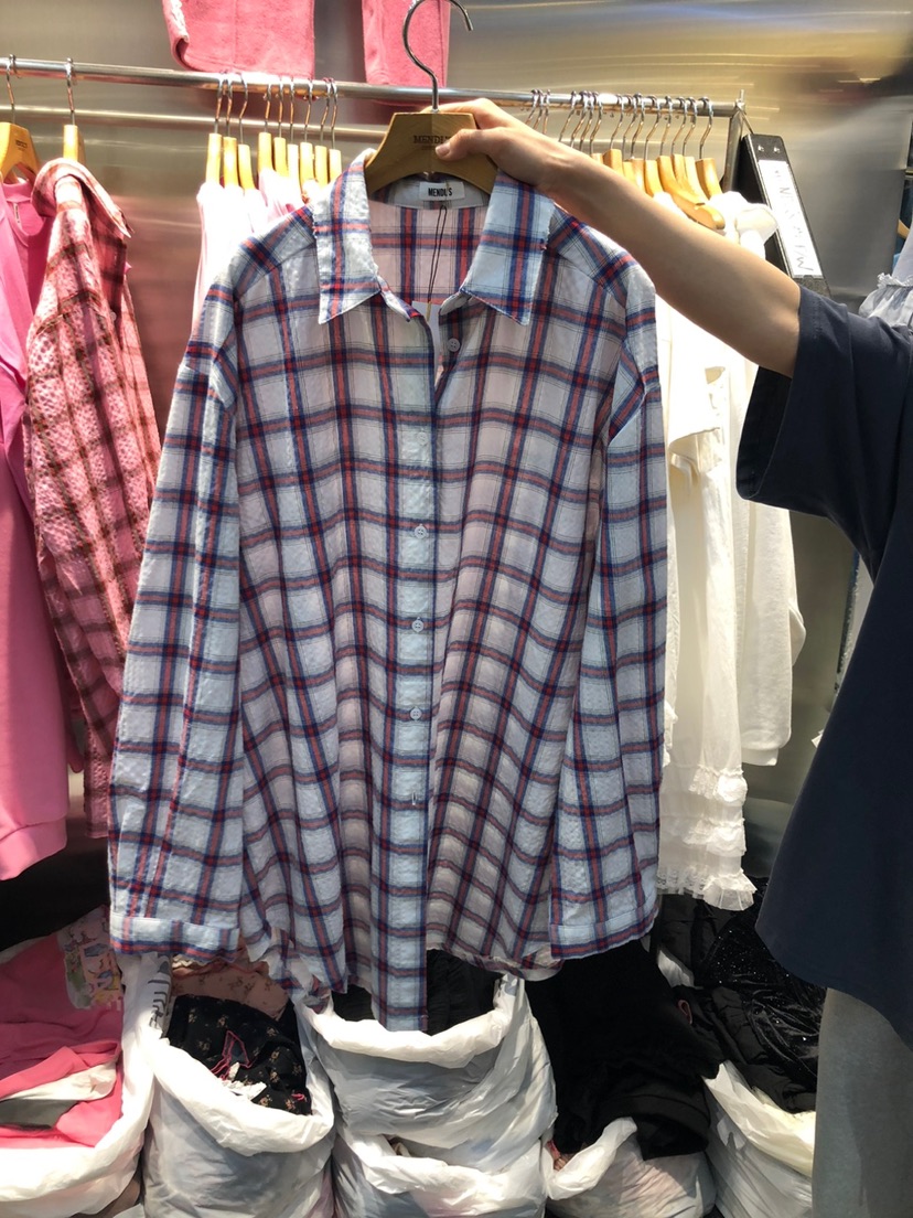 MENDL S東大門實拍女士新品休閑真品推薦人氣職業襯衫蕾絲衫MENDL S襯衫/蕾絲衫圖色2