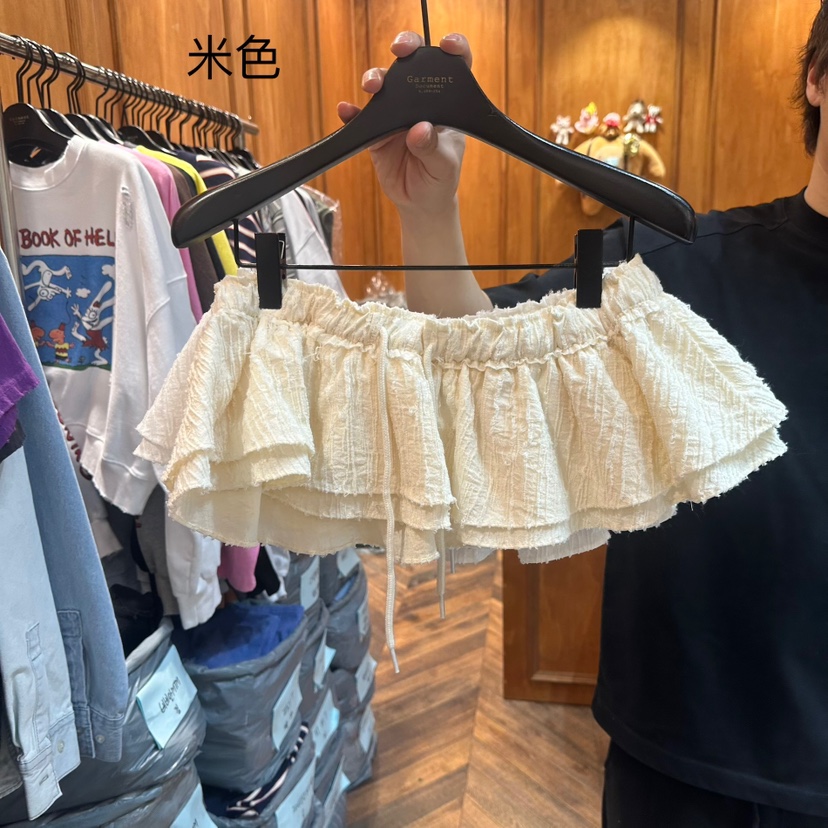 GARMENT-P東大門代購女士新款職業真品人氣推薦休閑短裙腰帶GARMENT短裙圖色1