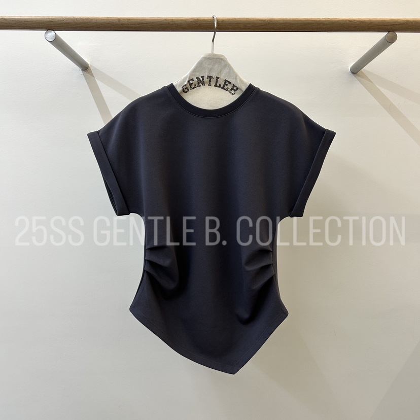 GENTLE B韓國直郵女士新品職業推薦休閑25春夏時尚熱賣T恤GENTLE BT恤圖色3