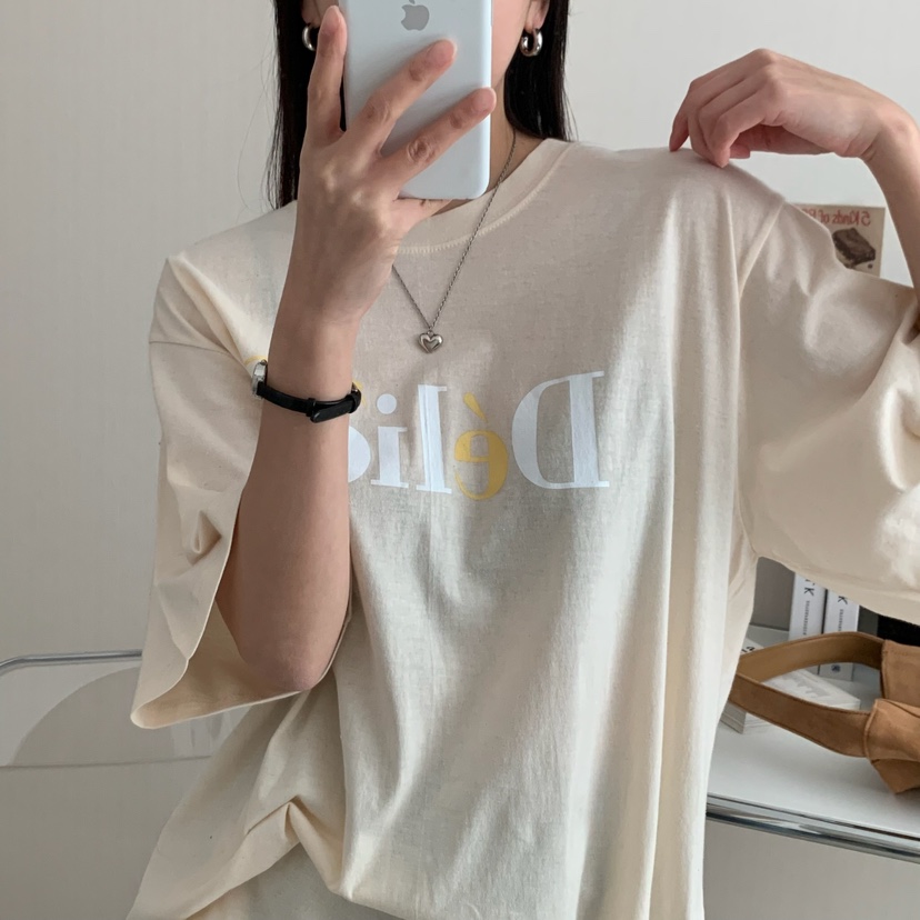 HELLO JINI東大門代購女士新品時尚熱賣推薦休閑真品人氣T恤HELLO JINIT恤