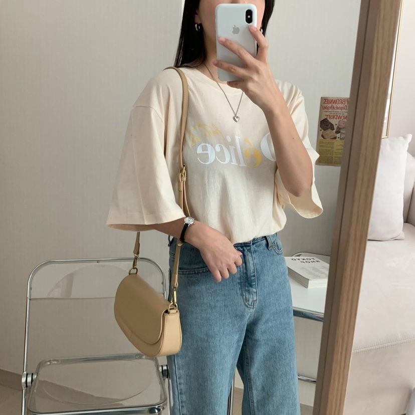 HELLO JINI東大門代購女士新品時尚熱賣推薦休閑真品人氣T恤HELLO JINIT恤