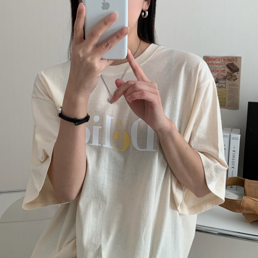 HELLO JINI東大門代購女士新品時尚熱賣推薦休閑真品人氣T恤HELLO JINIT恤