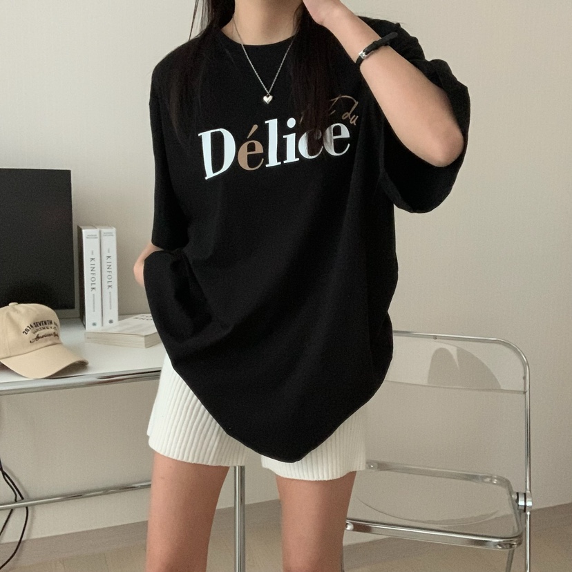 HELLO JINI東大門代購女士新品時尚熱賣推薦休閑真品人氣T恤HELLO JINIT恤