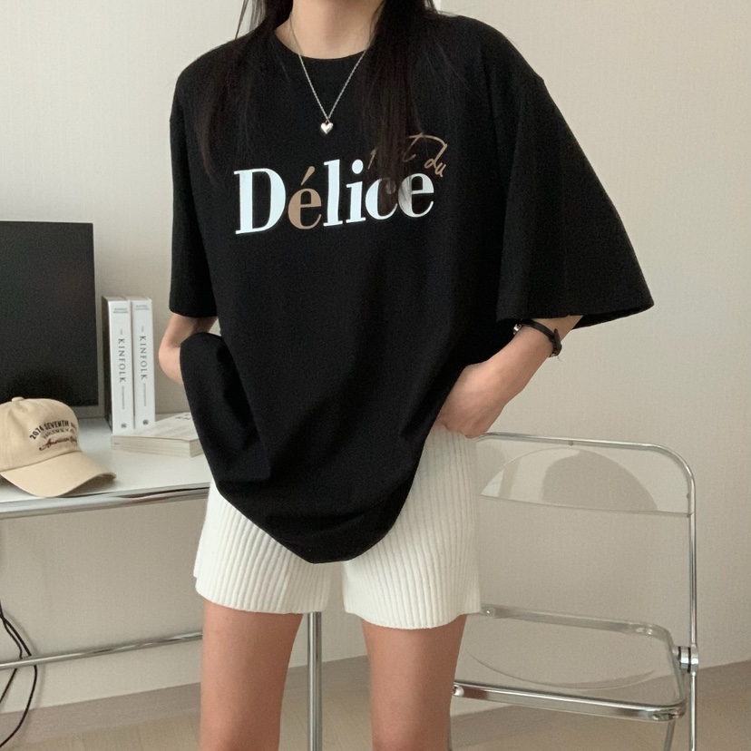 HELLO JINI東大門代購女士新品時尚熱賣推薦休閑真品人氣T恤HELLO JINIT恤