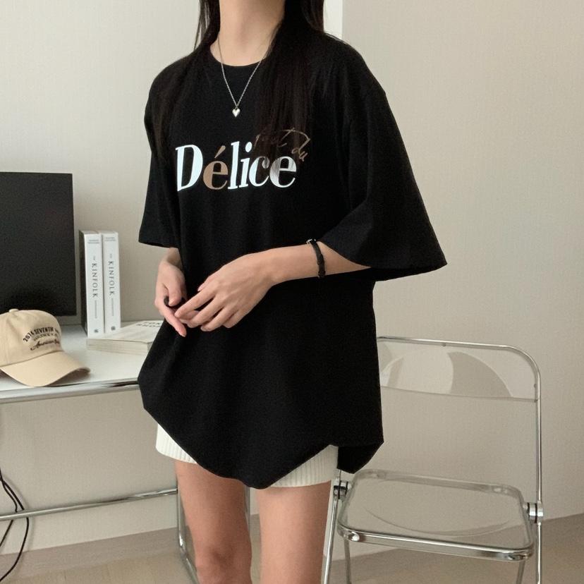 HELLO JINI東大門代購女士新品時尚熱賣推薦休閑真品人氣T恤HELLO JINIT恤