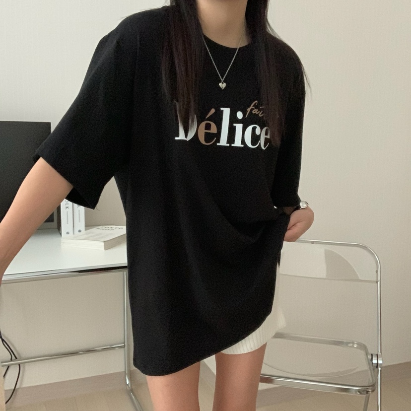 HELLO JINI東大門代購女士新品時尚熱賣推薦休閑真品人氣T恤HELLO JINIT恤