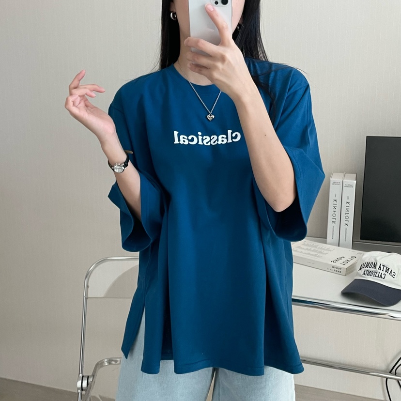 HELLO JINI韓國代購女士新款職業人氣真品熱賣時尚推薦T恤HELLO JINIT恤