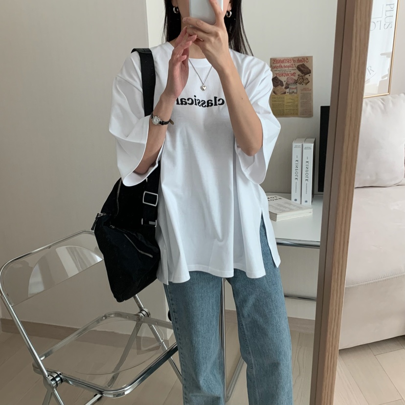 HELLO JINI韓國代購女士新款職業人氣真品熱賣時尚推薦T恤HELLO JINIT恤