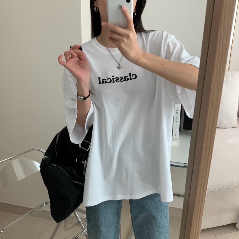 HELLO JINI韓國代購女士新款職業人氣真品熱賣時尚推薦T恤HELLO JINIT恤