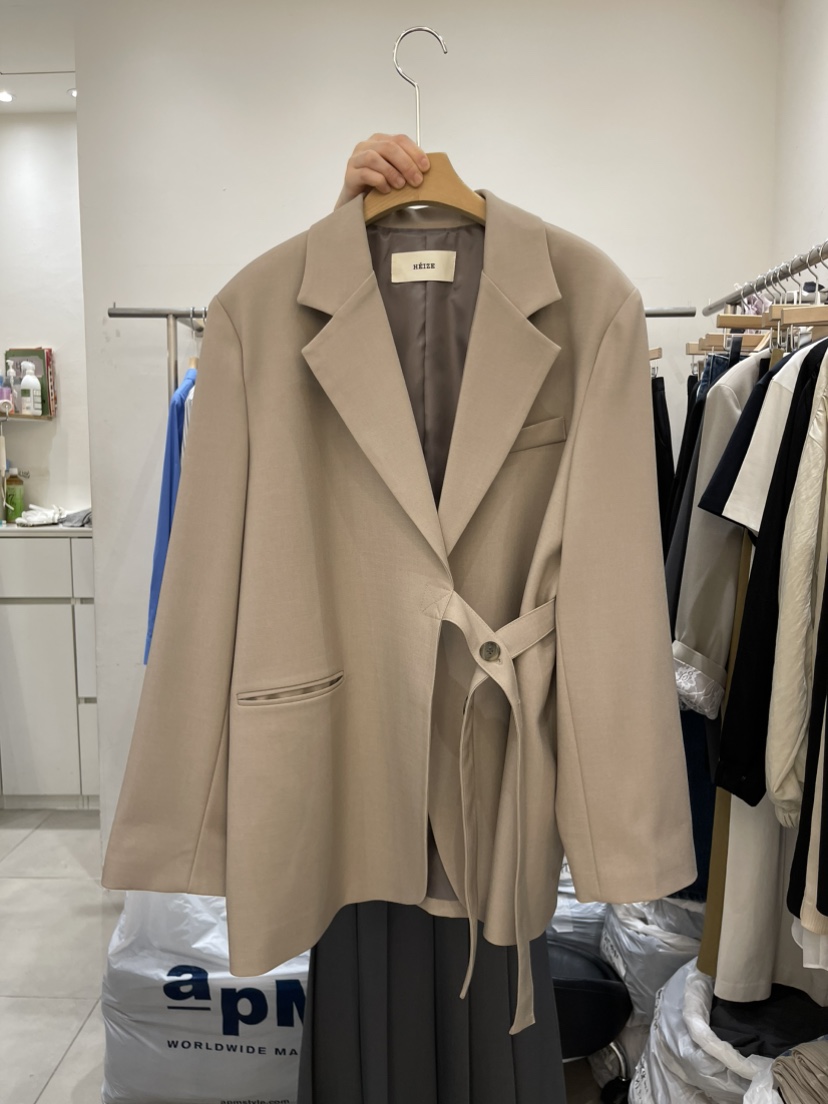 HEIZE韓國㊣直郵東大門代購女裝新品休閑25春夏時尚人氣夾克HEIZE夾克