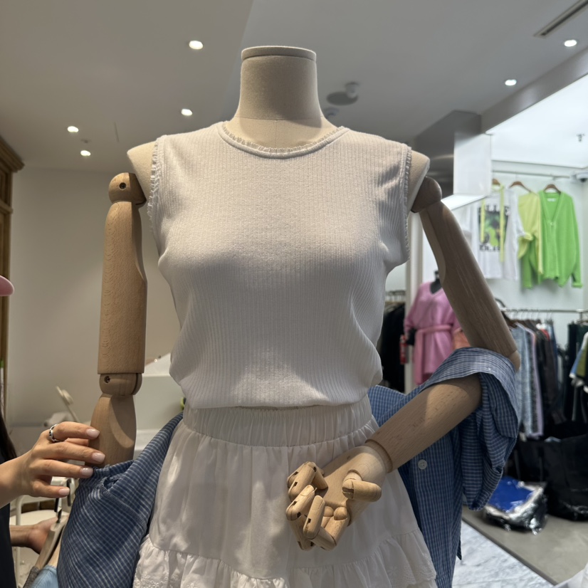 BREAD韓國㊣直郵東大門代購女裝新品推薦25春夏時尚吊帶背心BREAD吊帶/背心圖色2