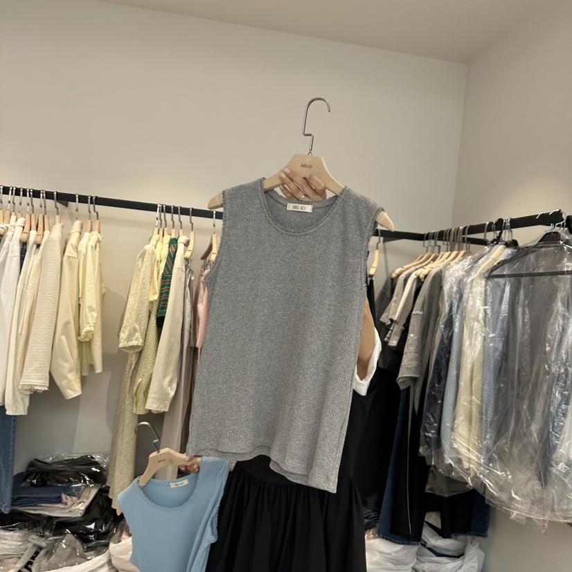 BREAD韓國㊣直郵東大門代購女裝新品推薦25春夏時尚吊帶背心BREAD吊帶/背心圖色3