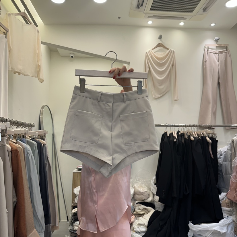 THE LOW直郵韓國代購㊣女裝新款休閑25春夏時尚熱賣職業短褲THE LOW短褲