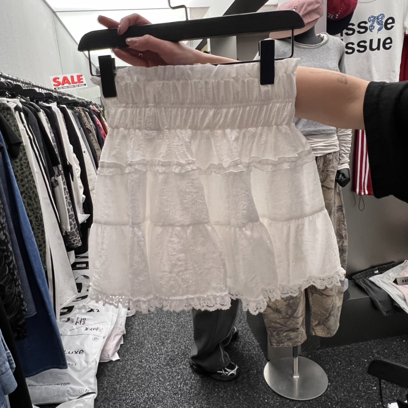 NUEUN東大門代購女士新品25春夏人氣休閑時尚真品推薦熱賣短裙NUEUN/SEEOT短裙