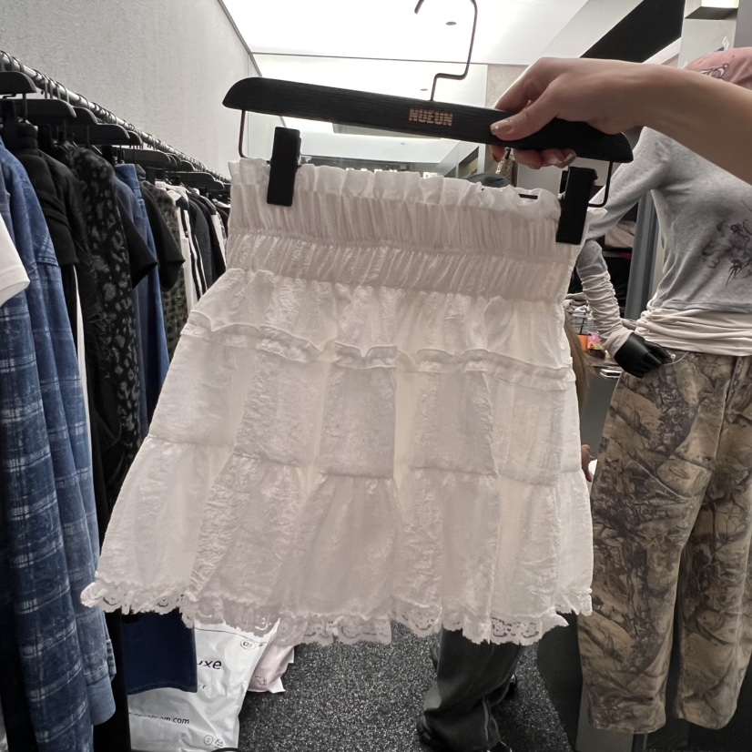 NUEUN東大門代購女士新品25春夏人氣休閑時尚真品推薦熱賣短裙NUEUN/SEEOT短裙