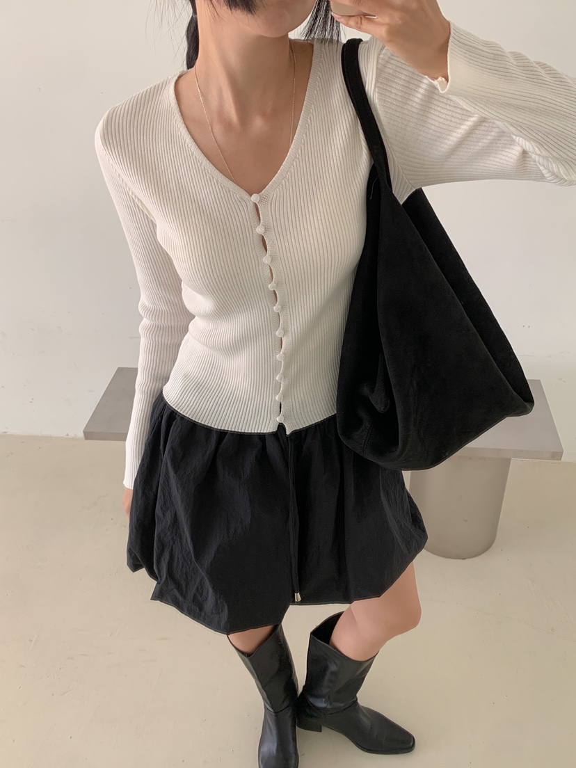 GOYOU直郵韓國代購㊣女裝新品時尚休閑熱賣人氣針織衫修身開衫de goyou針織衫