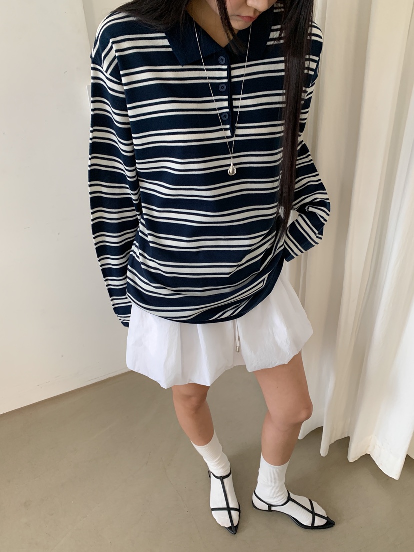 GOYOU韓國直郵㊣東大門實拍女裝新款25春夏熱賣休閑長袖T恤de goyou長袖T恤