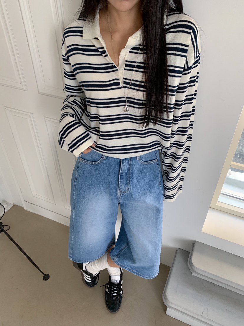 GOYOU韓國直郵㊣東大門實拍女裝新款25春夏熱賣休閑長袖T恤de goyou長袖T恤