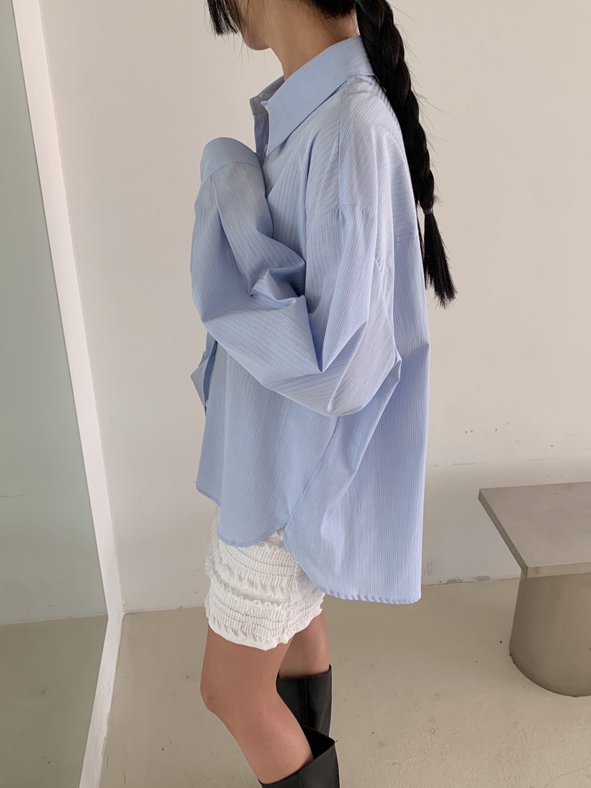 GOYOU韓國㊣直郵東大門代購女裝新款熱賣職業人氣襯衫蕾絲衫de goyou襯衫/蕾絲衫