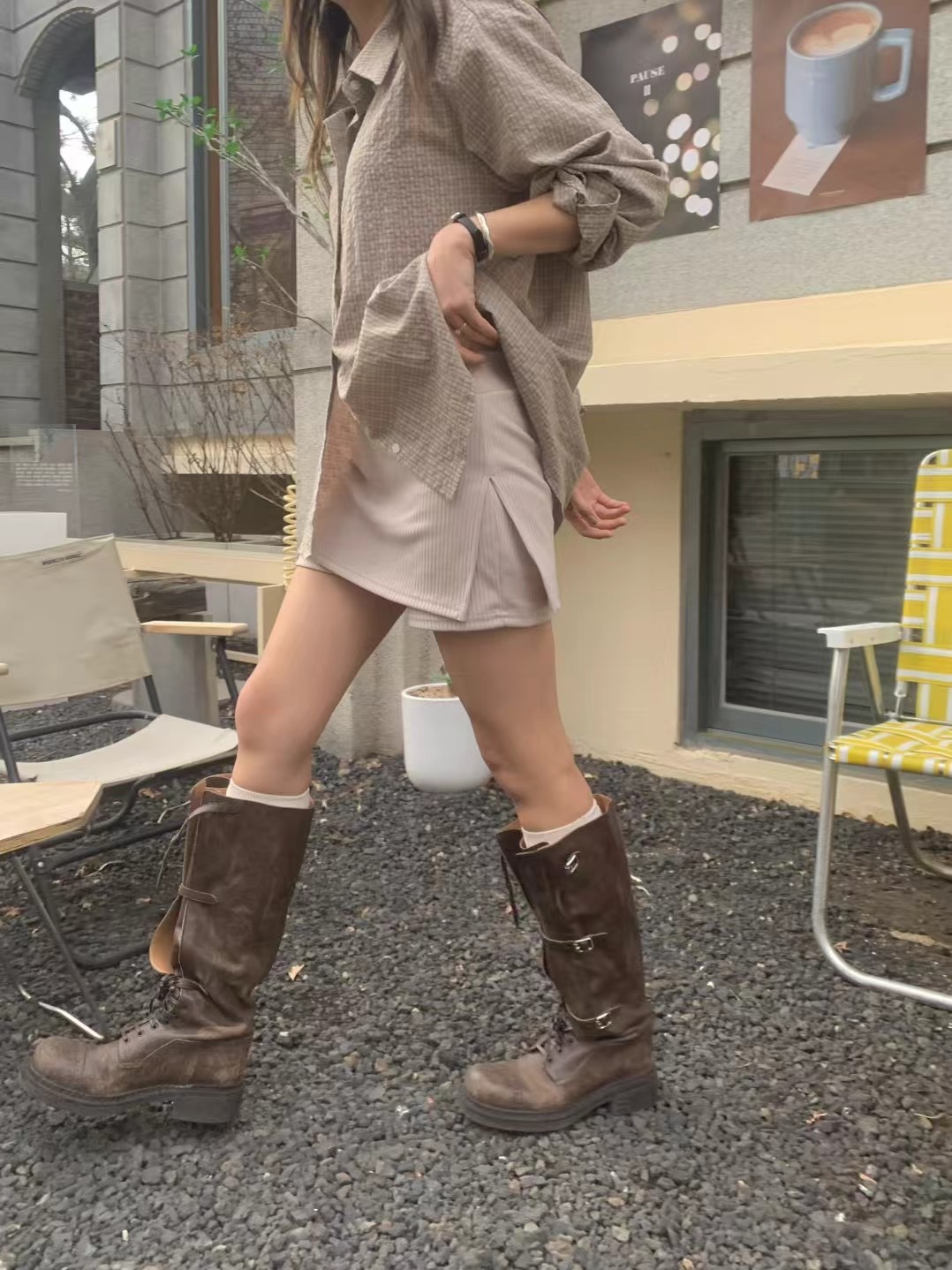 ONDA韓國直郵㊣女裝新品職業人氣休閑時尚熱賣推薦25春夏裙褲ONDA裙褲