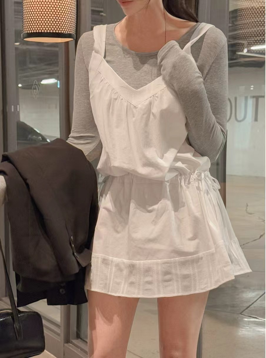 ONDA直郵韓國代購㊣女裝新款推薦熱賣職業休閑25春夏連衣裙ONDA連衣裙圖色2左一色