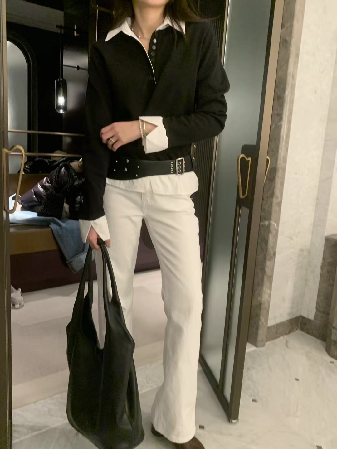 ONDA直郵韓國代購㊣女裝新款25春夏時尚推薦牛仔褲不含腰帶ONDA牛仔褲