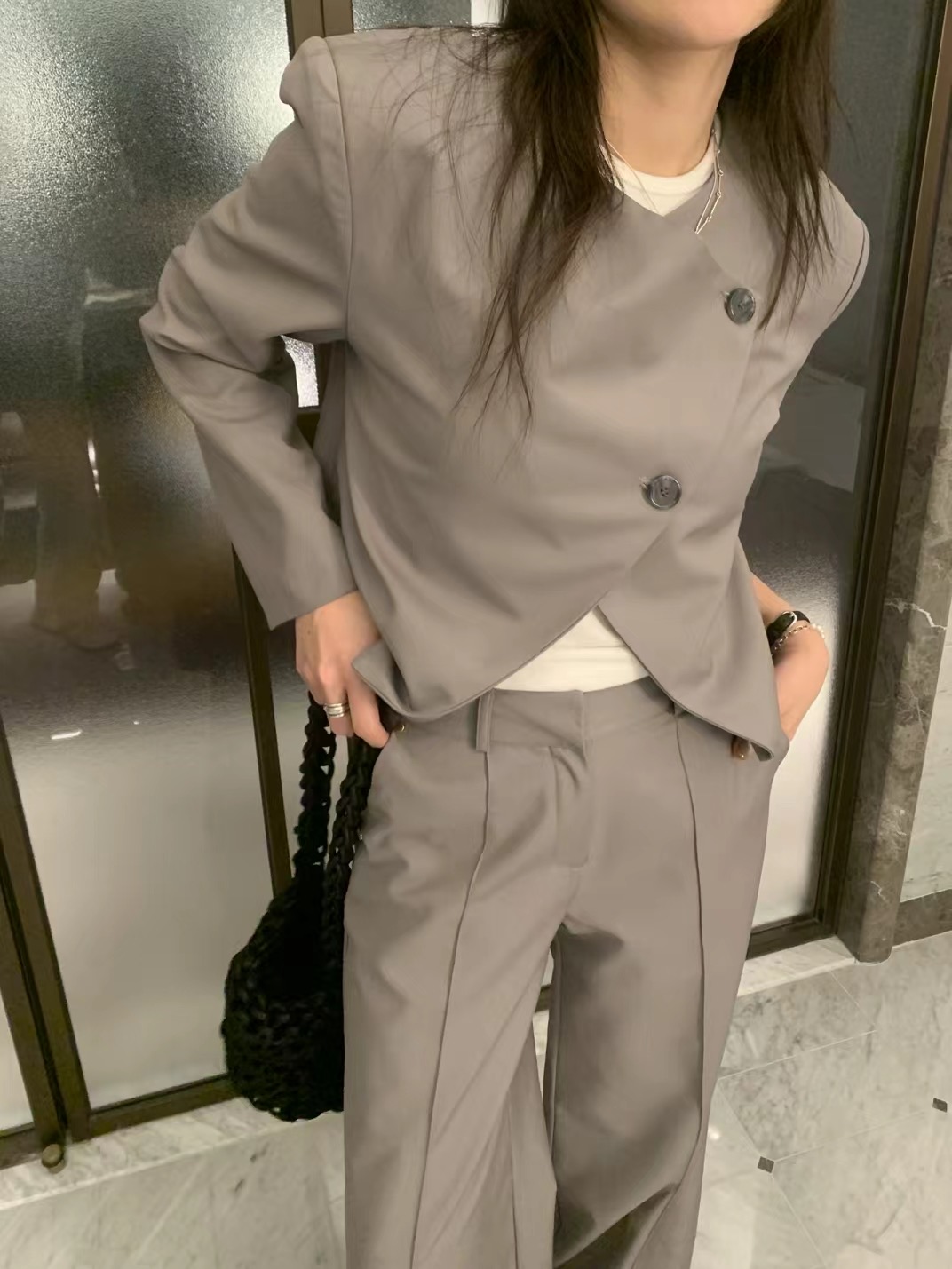 ONDA韓國㊣直郵東大門代購女裝新品休閑熱賣推薦人氣時尚夾克ONDA夾克