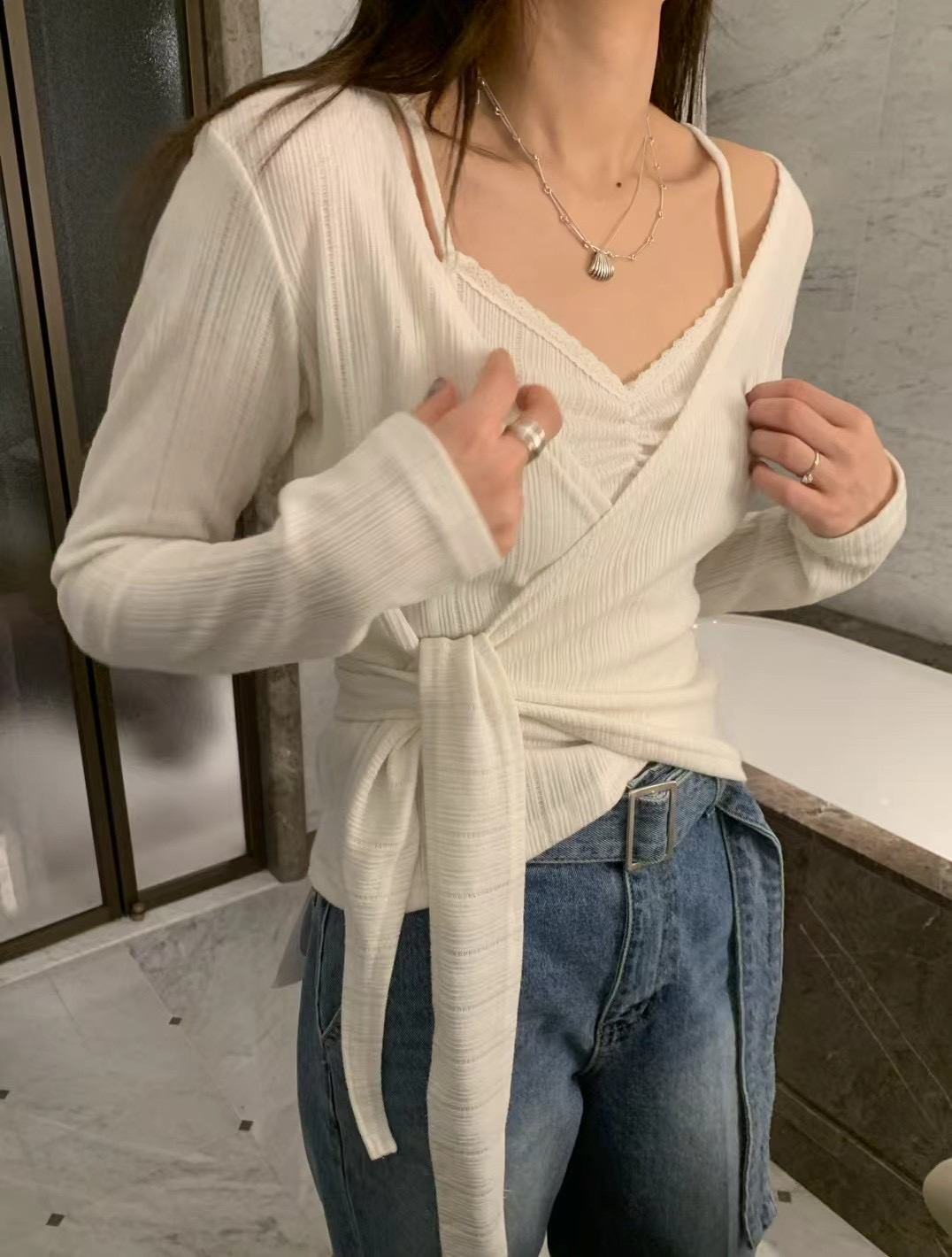 ONDA直郵韓國代購㊣女裝新品推薦25春夏時尚職業熱賣人氣套裝ONDA套裝