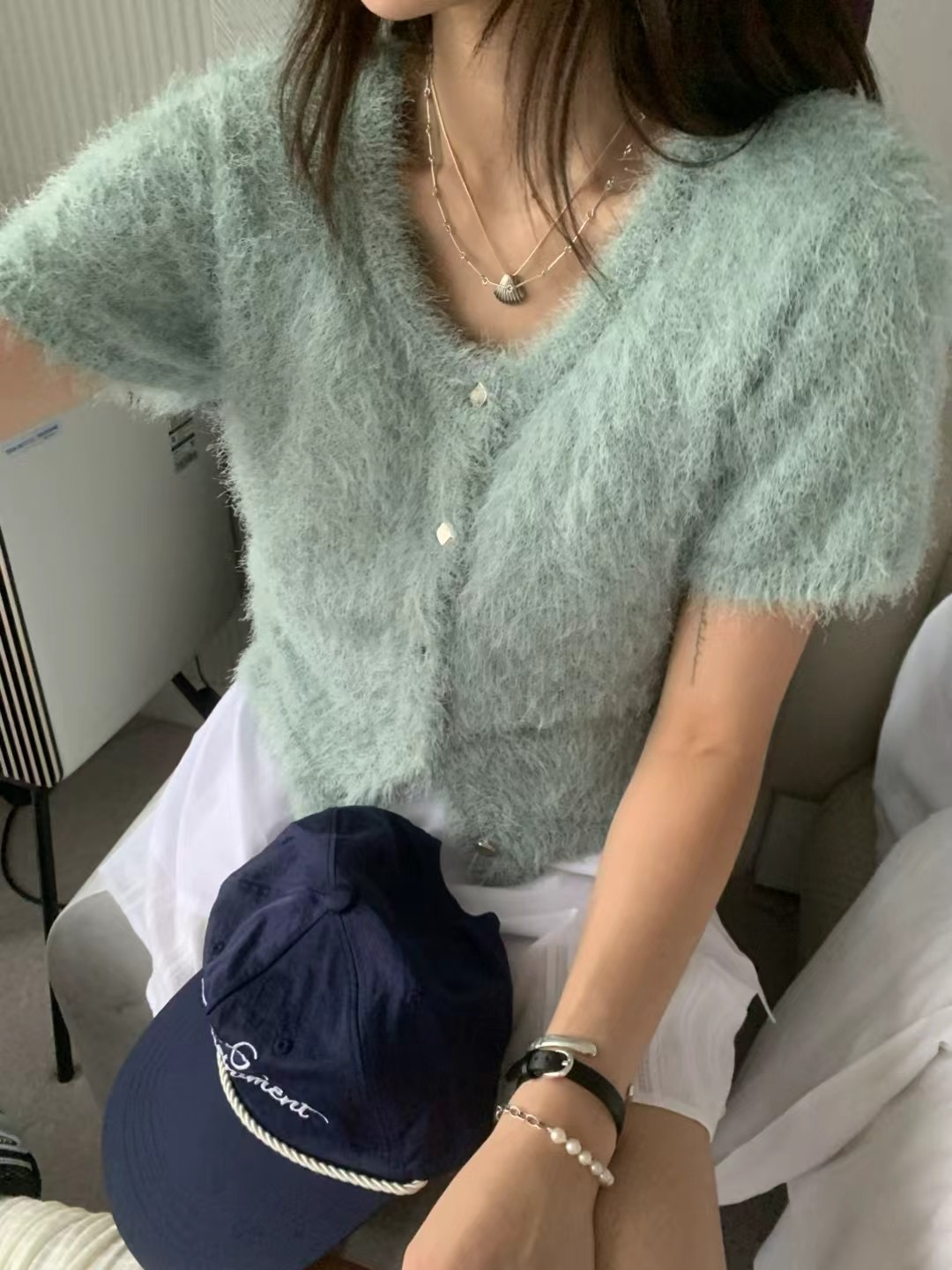 ONDA韓國直郵㊣東大門實拍女裝新品職業人氣時尚休閑針織衫ONDA針織衫圖色2