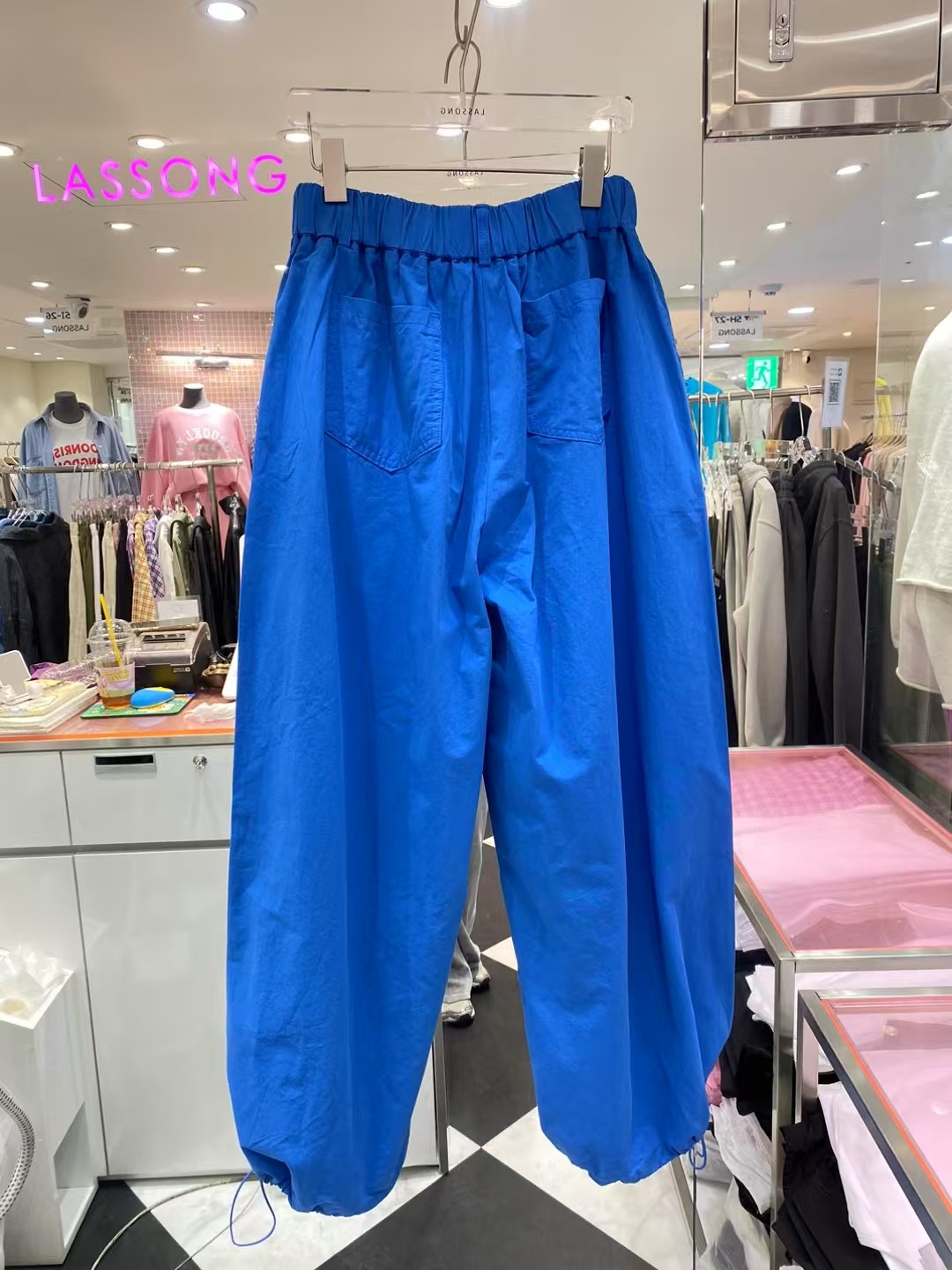 LASSONG韓國直郵㊣東大門實拍女裝新品人氣職業時尚25春夏休閑褲LASSONG休閑褲