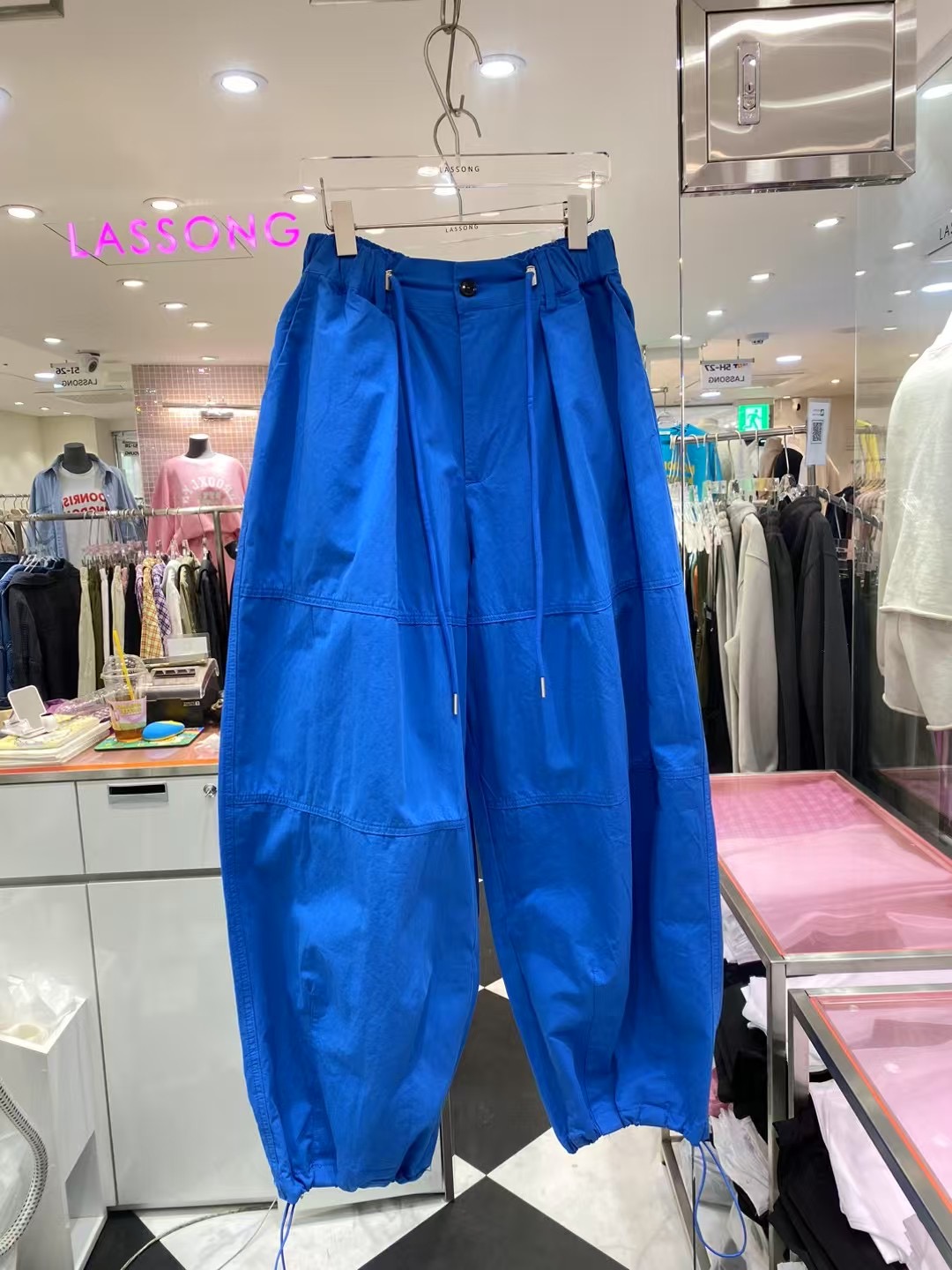 LASSONG韓國直郵㊣東大門實拍女裝新品人氣職業時尚25春夏休閑褲LASSONG休閑褲