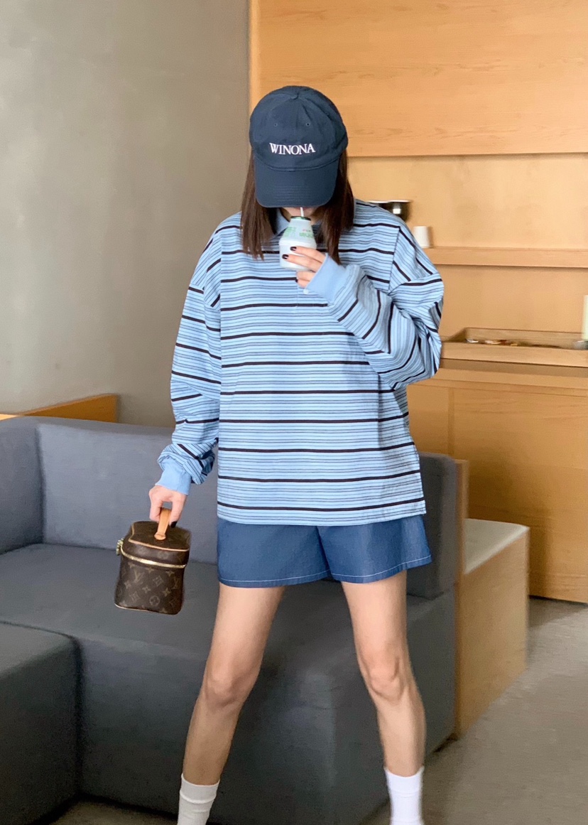 COURGETTE韓國直郵㊣東大門實拍女裝新品熱賣襯衫蕾絲衫男女同款COURGETTE襯衫/蕾絲衫