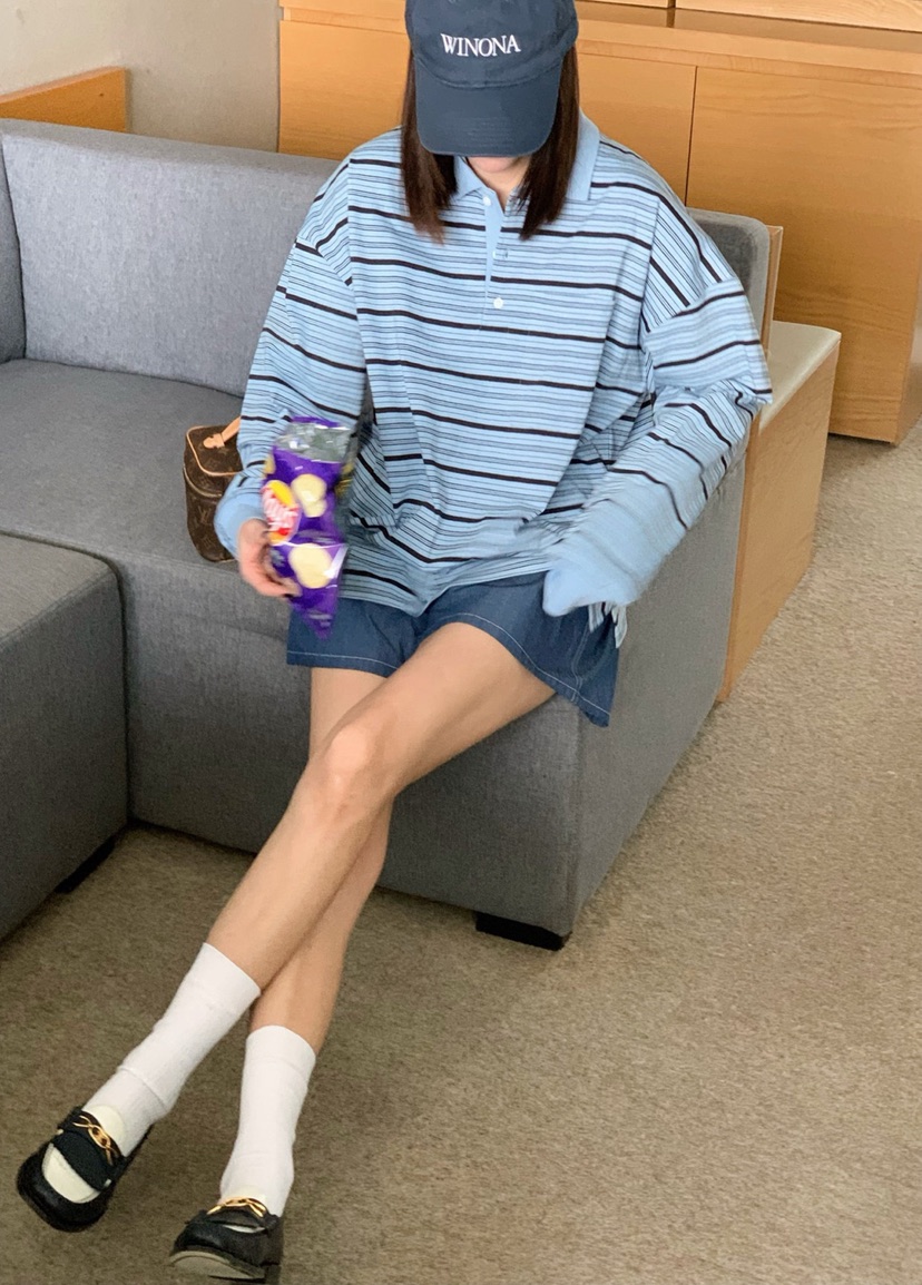 COURGETTE韓國直郵㊣東大門實拍女裝新品熱賣襯衫蕾絲衫男女同款COURGETTE襯衫/蕾絲衫