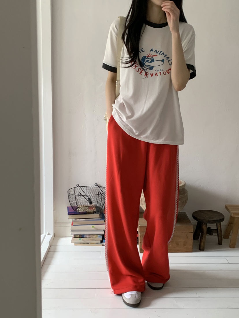 BOUND.A韓國直郵㊣女裝新款職業時尚推薦休閑人氣25春夏休閑褲BOUND.A休閑褲